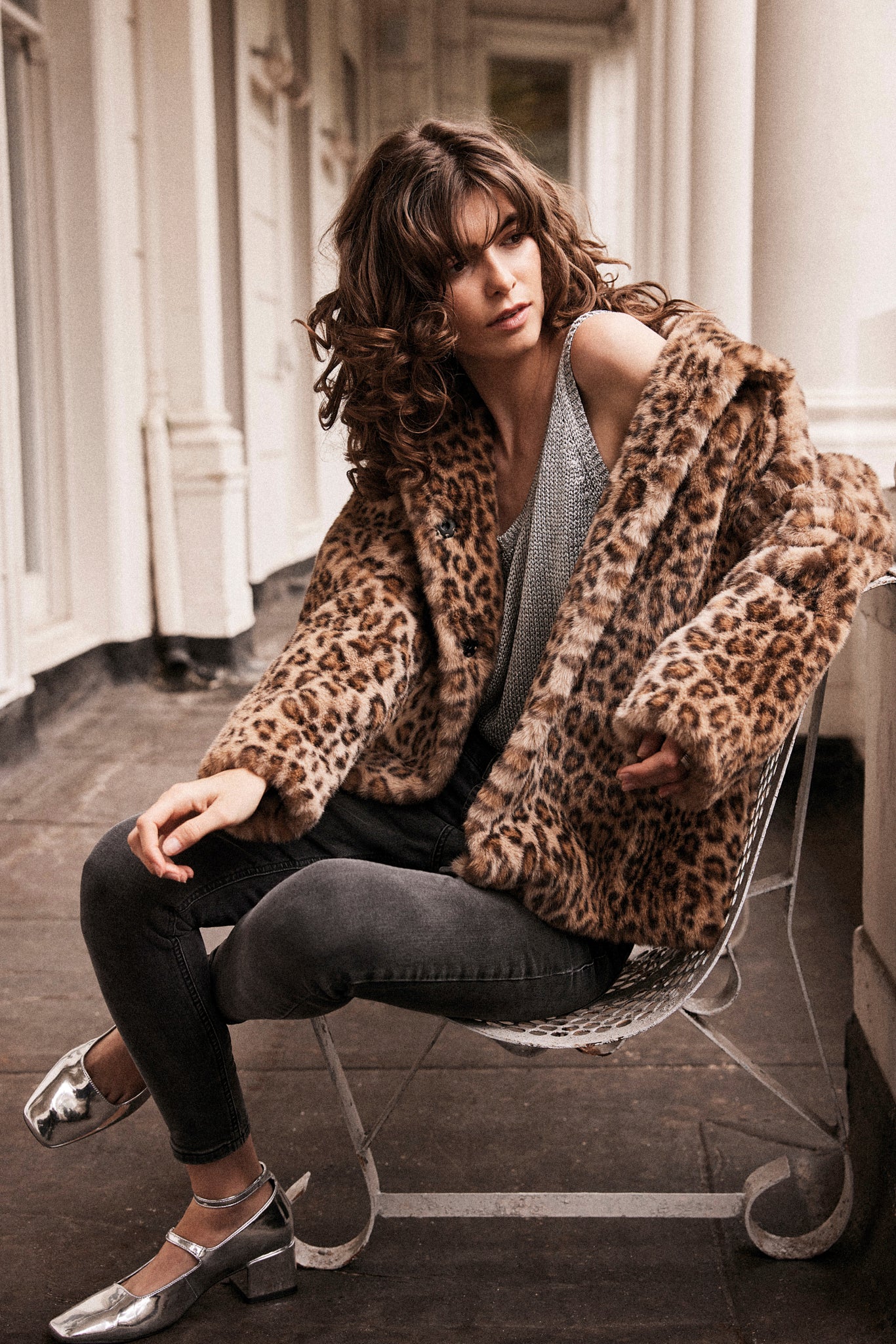 Leopard skin coat uk best sale