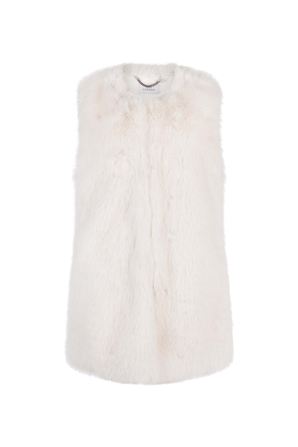 Evie Sleeveless Gilet Vegan Luxe Faux Fur