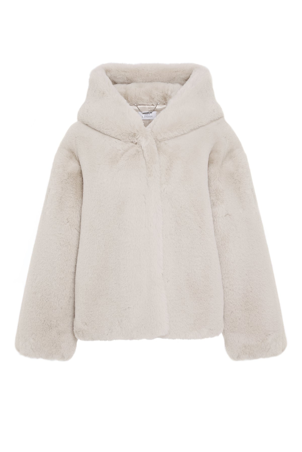 Jade Hooded Luxe Recycled Vegan Faux Fur Jacket