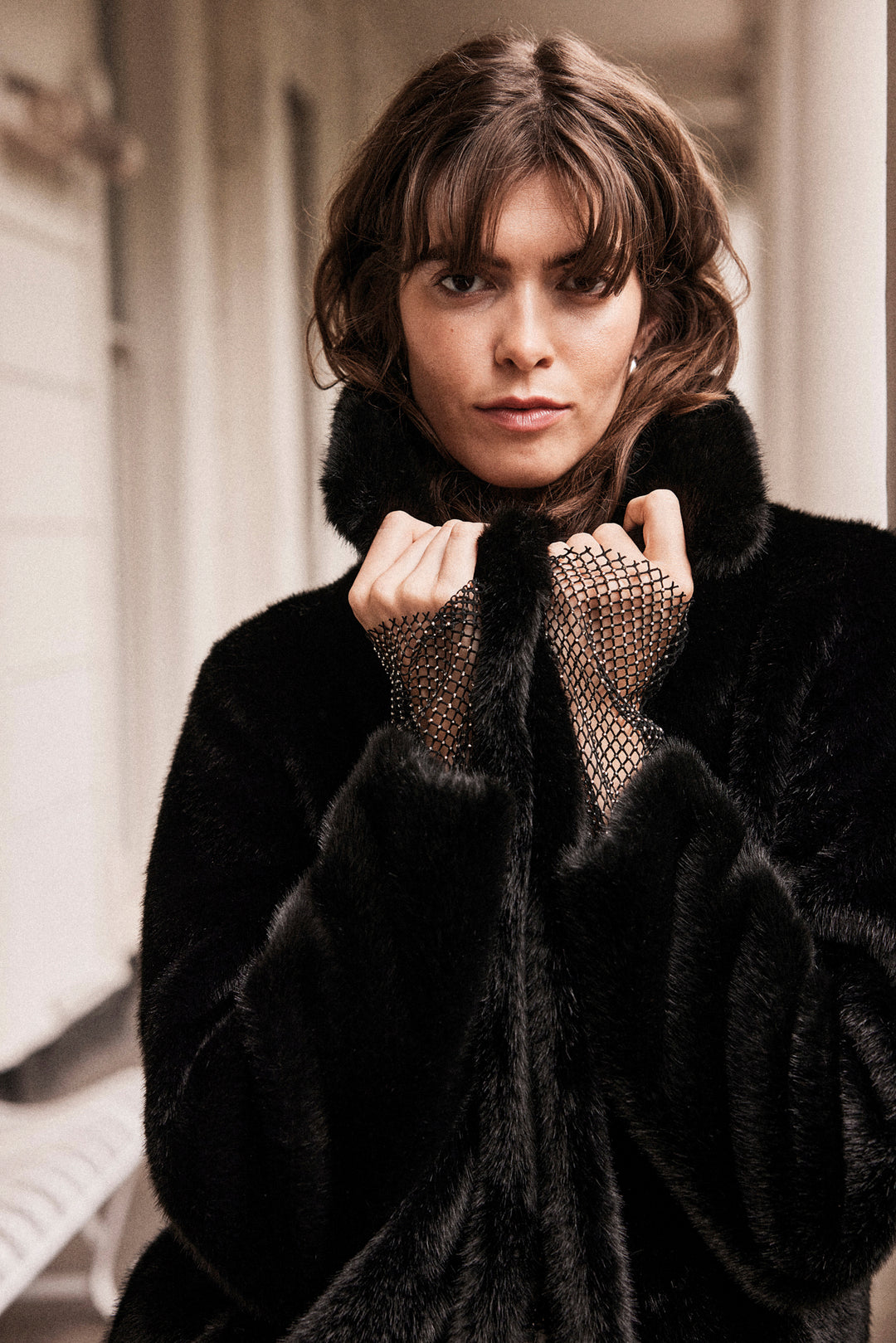 Amelie Faux Fur Coat